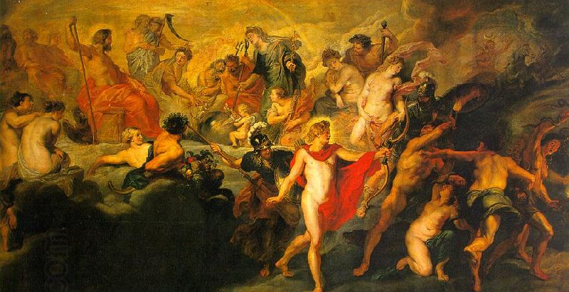 Peter Paul Rubens The Council of the Gods China oil painting art